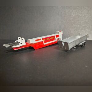 Majorette New York Fire Department FDNY Truck #612 Incomplete + 377 Dump Truck